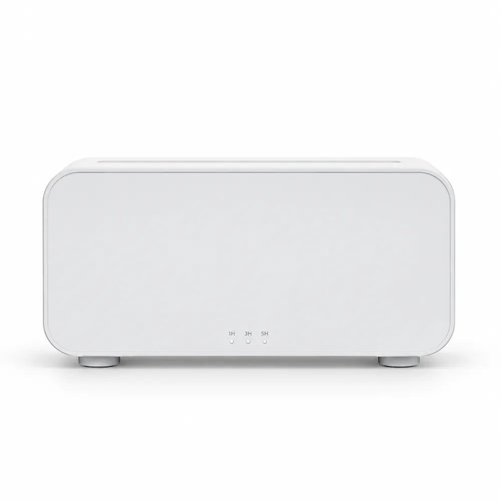 Difusor de aromas blanco vista frontal