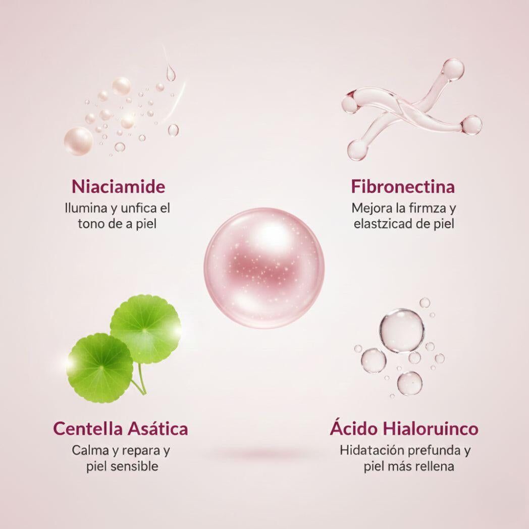 CREMA SKIN-CARE KOREANO 2% NIACINAMIDA ÁCIDO HIALURÓNICO - Chichicas